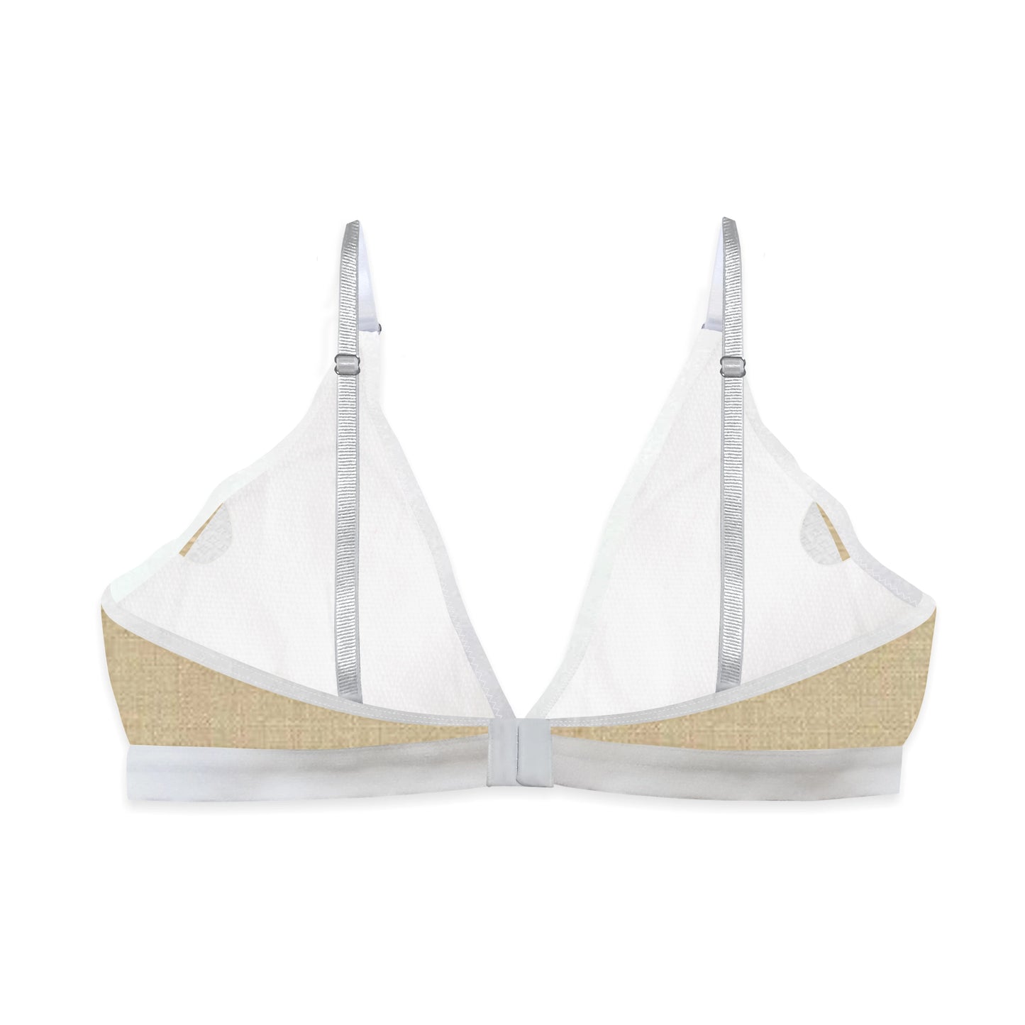 Bralette sin Varilla en Algodón Antialérgico con espuma removible y ajuste cómodo.