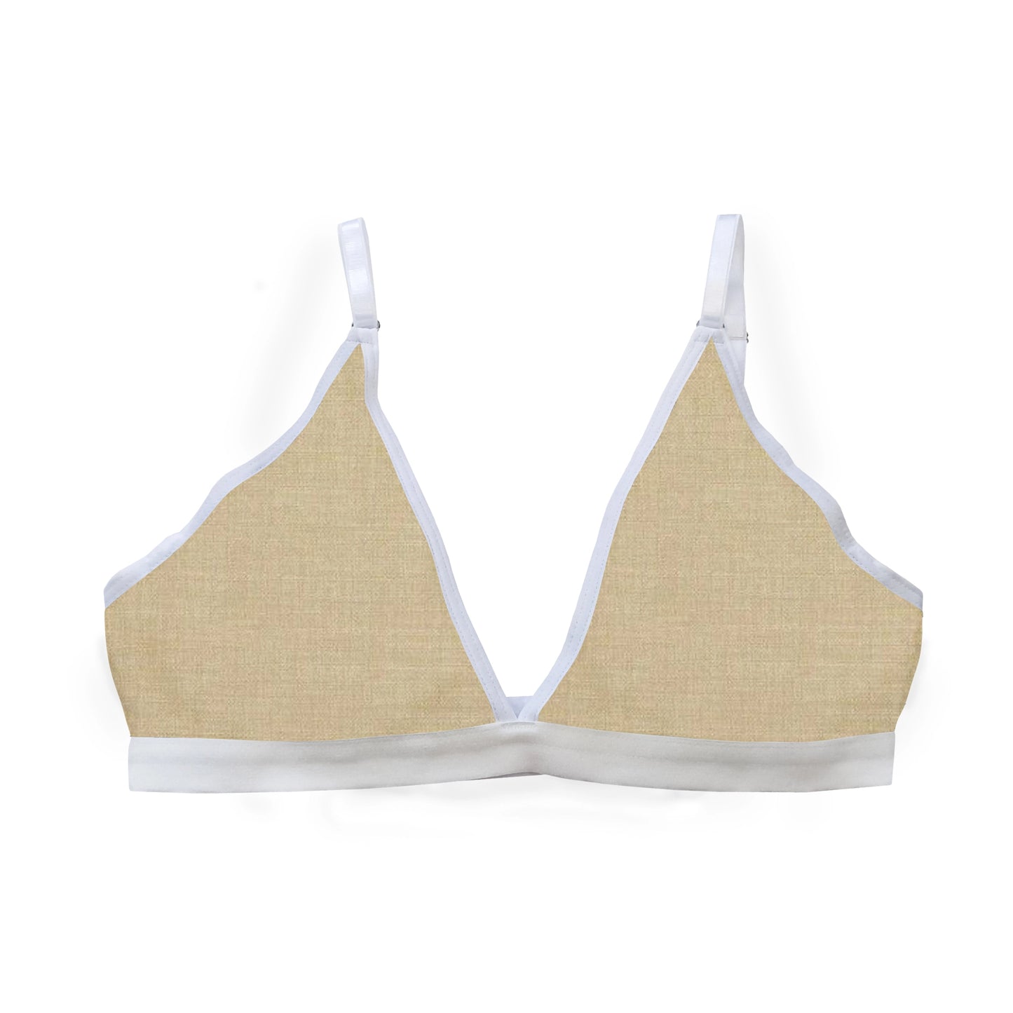 Bralette sin Varilla en Algodón Antialérgico con espuma removible y ajuste cómodo.