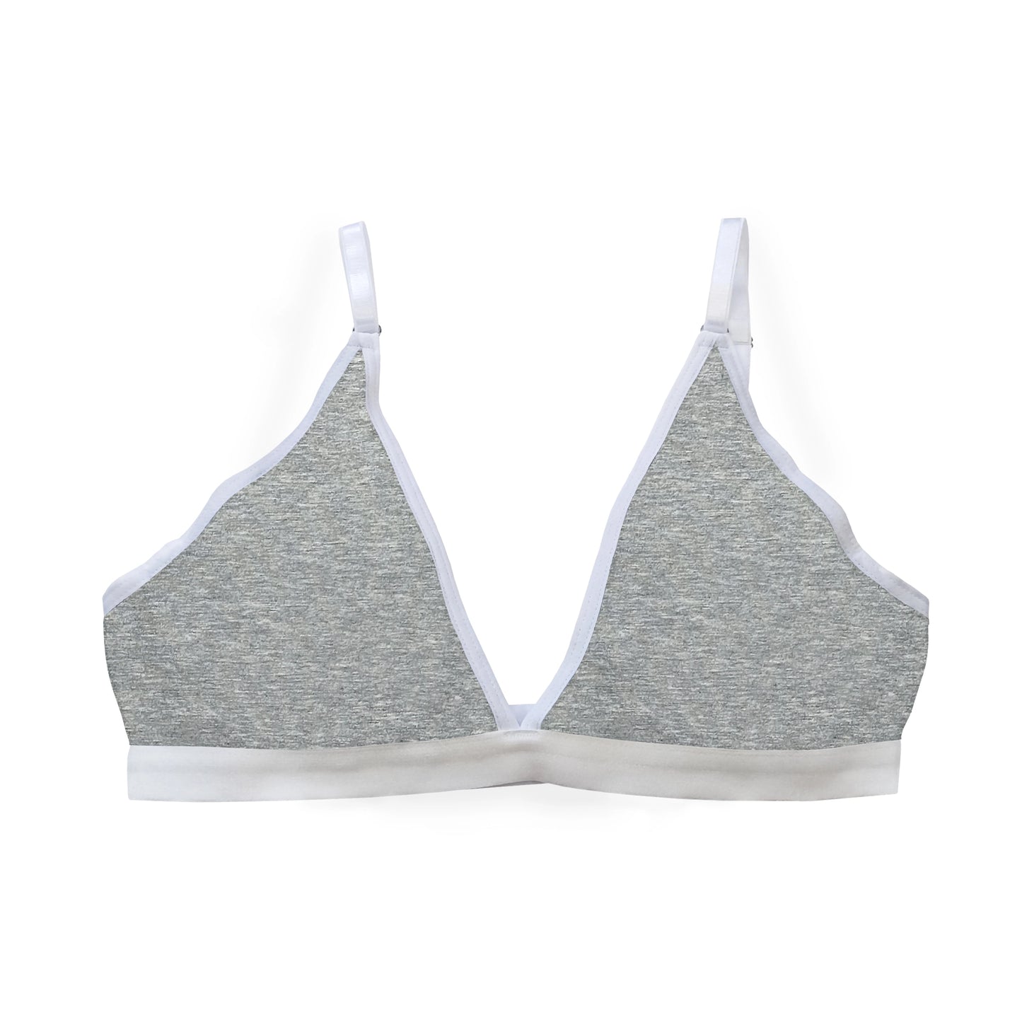Bralette sin Varilla en Algodón Antialérgico con espuma removible y ajuste cómodo.