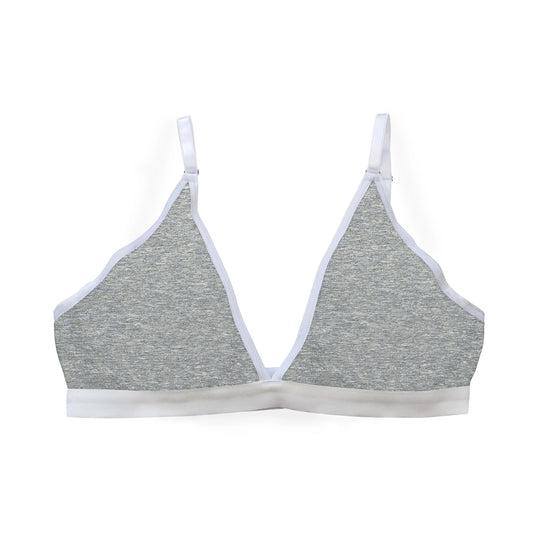 Bralette sin Varilla en Algodón Antialérgico con espuma removible y ajuste cómodo.