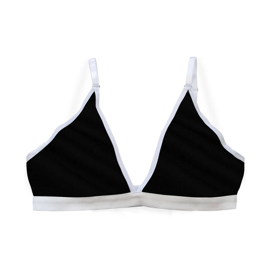 Bralette sin Varilla en Algodón Antialérgico con espuma removible y ajuste cómodo.