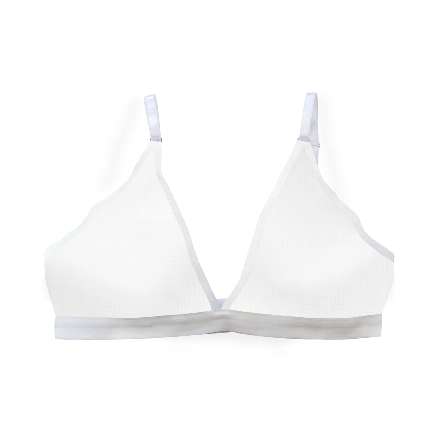 Bralette sin Varilla en Algodón Antialérgico con espuma removible y ajuste cómodo.