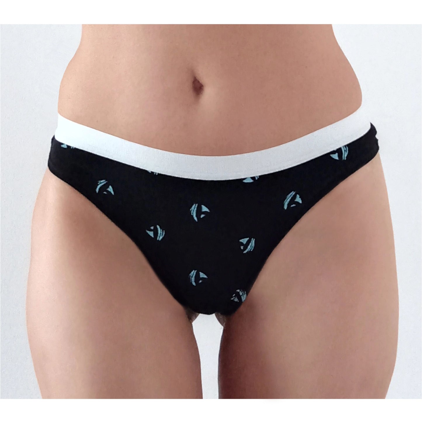 Regata Negro Panty brasilera